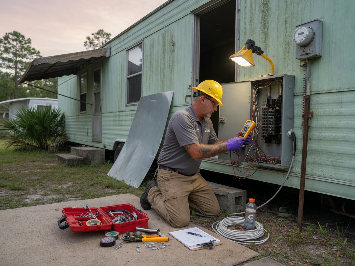 Mobile Home Electrical Repair in Ocala, FL